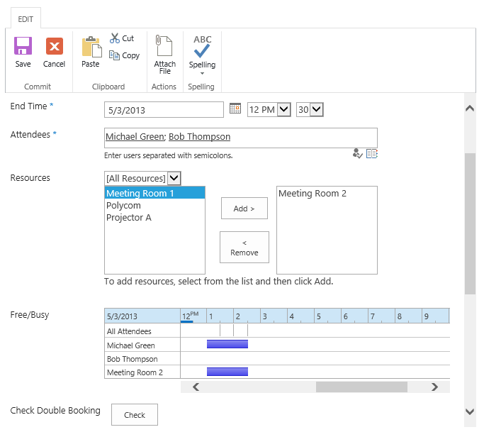 Reservation of resources in SharePoint 2013 and SharePoint 2013 Online